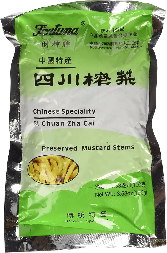 Preserved Mustard Strips